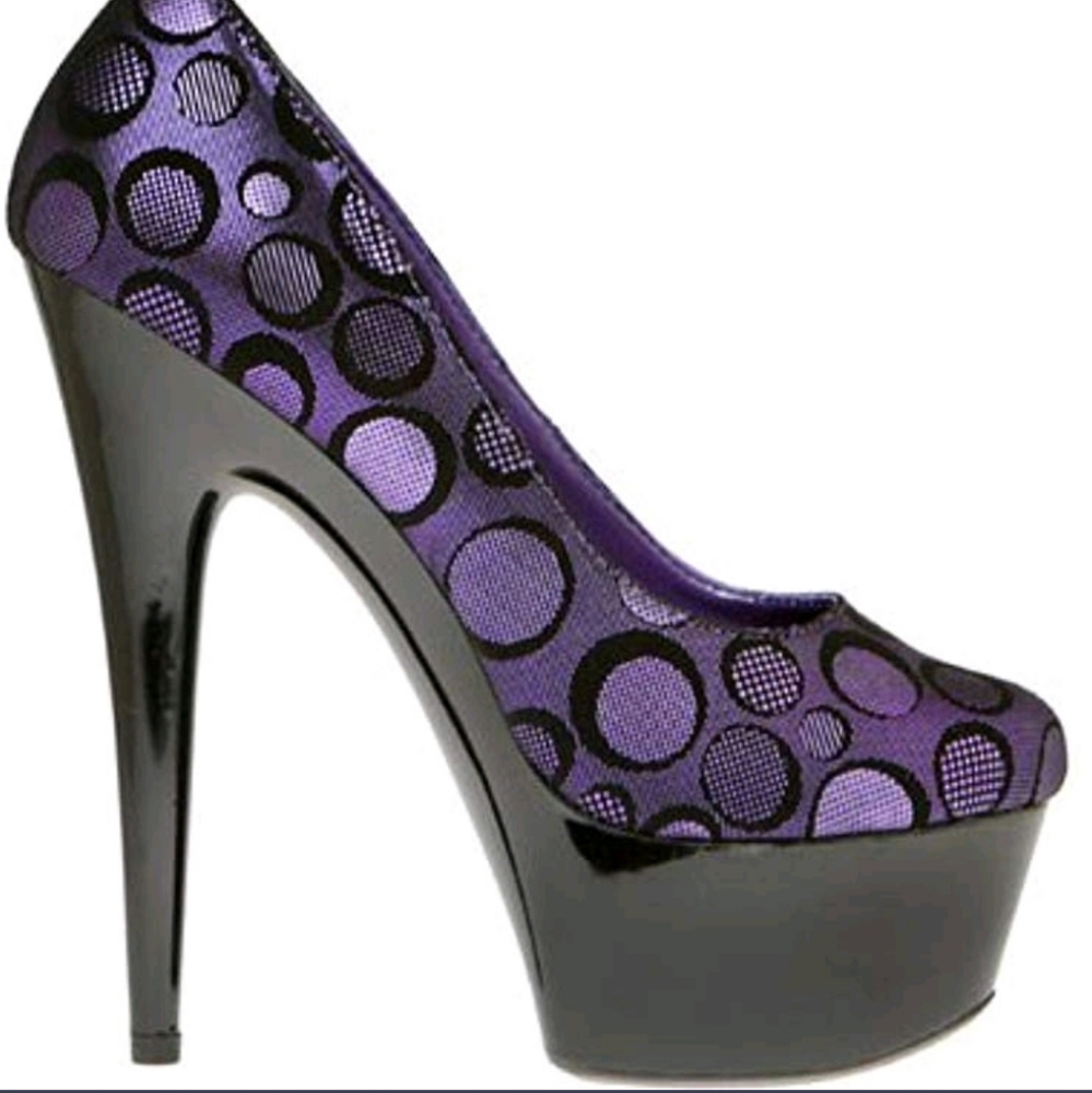 BNIB Highest Heels Purple Stilettos